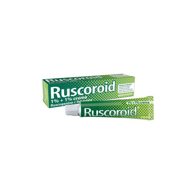 RUSCOROID%RETT CREMA 40G 1%+1%