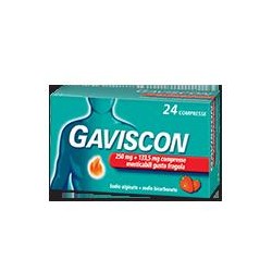 GAVISCON%24CPR FRAG250+133,5MG