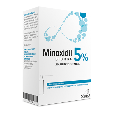 MINOXIDIL BIORGA%SOL CUT 3FL5%