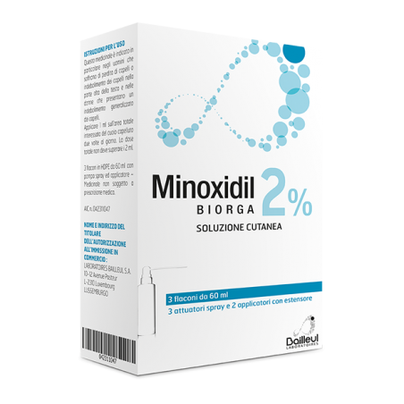 MINOXIDIL BIORGA%SOL CUT 3FL2%